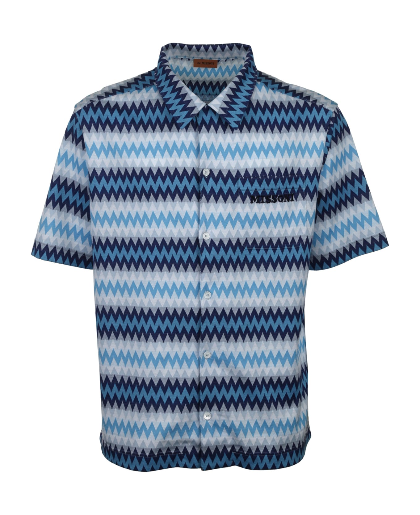 Missoni Short Sleeve Shirt - Blue Base