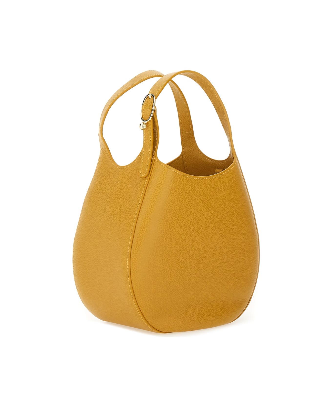 Longchamp "s Le Foulonné" Bag With Handle - YELLOW