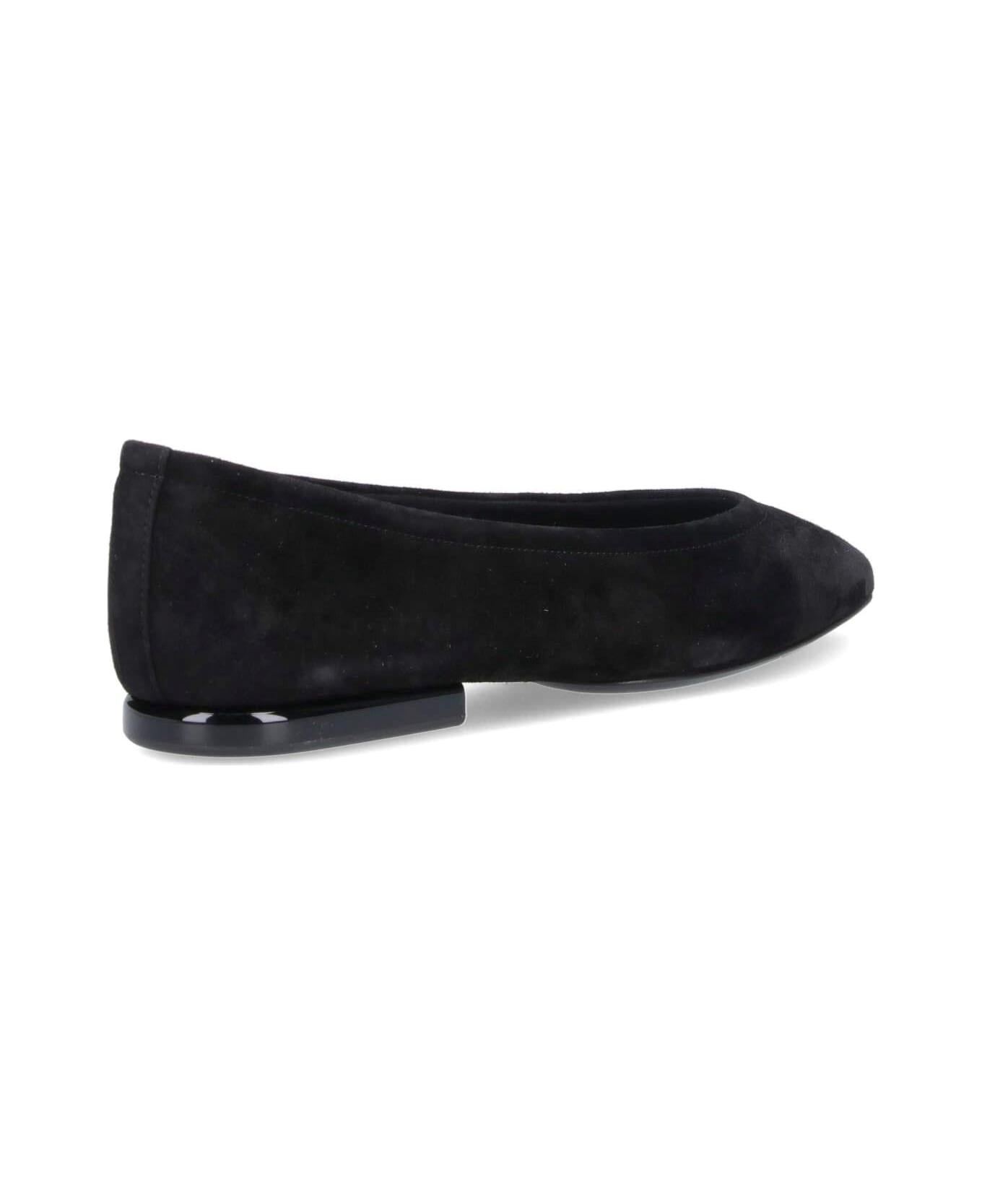 Loro Piana Primula Ballet Flats - Black