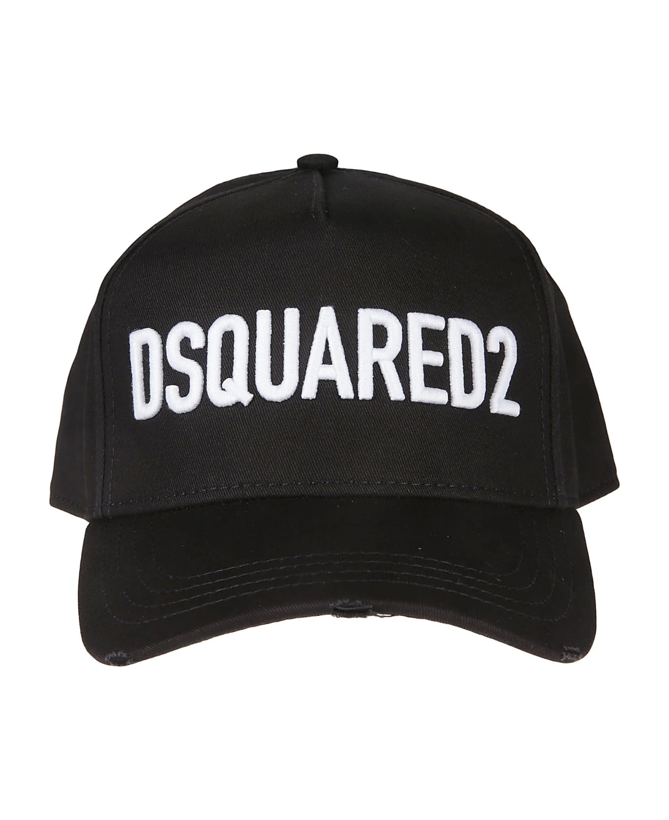 Dsquared2 Technicolor Baseball Cap - Nero/bianco