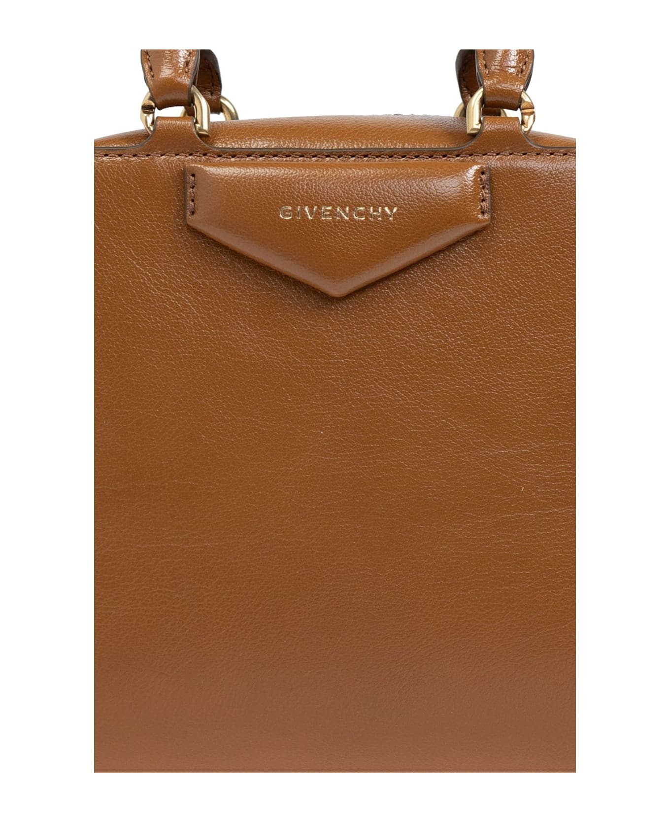 Givenchy Mini Antigona Cube Bag - Brown