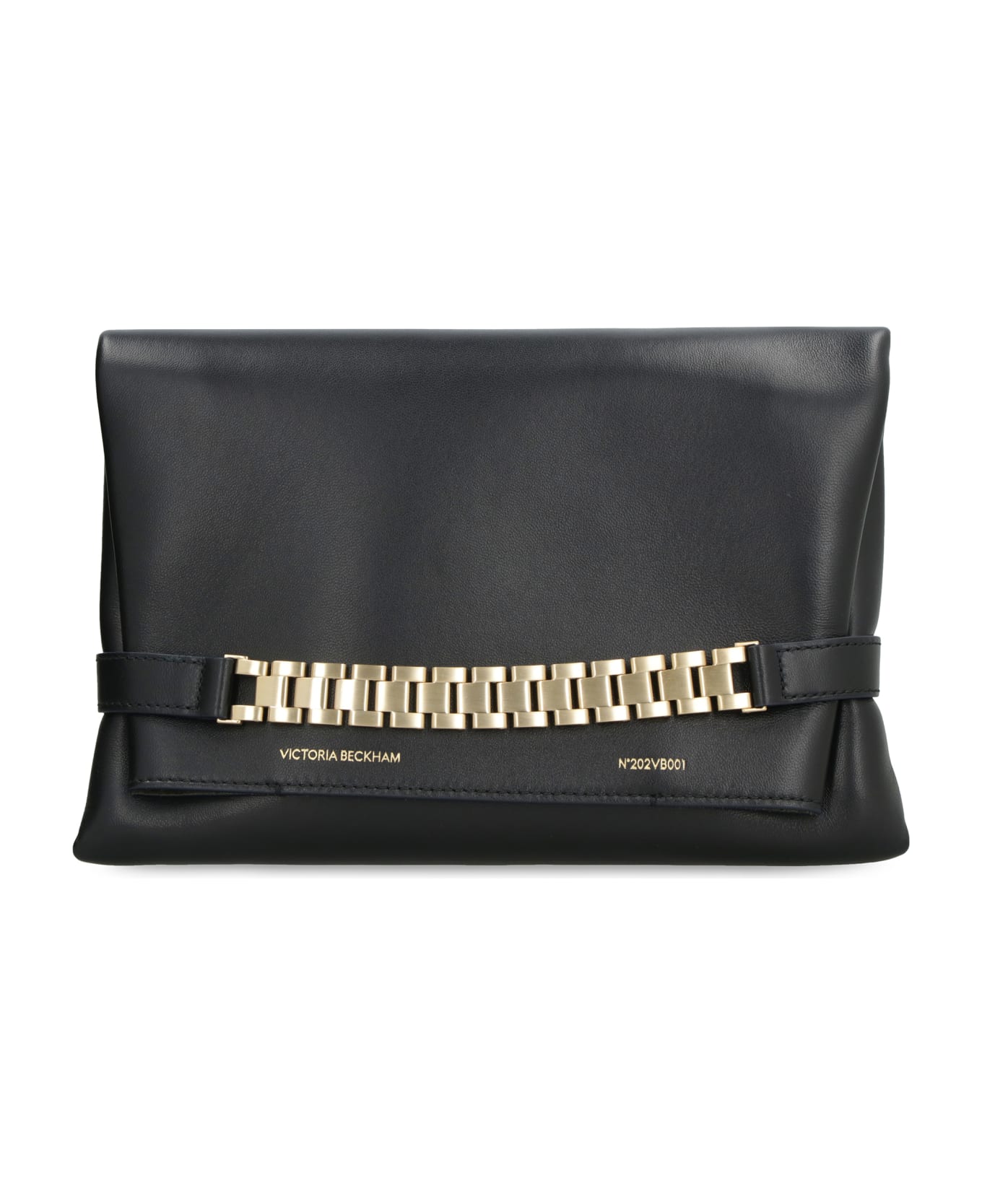 Victoria Beckham Leather Pouch - black クラッチバッグ