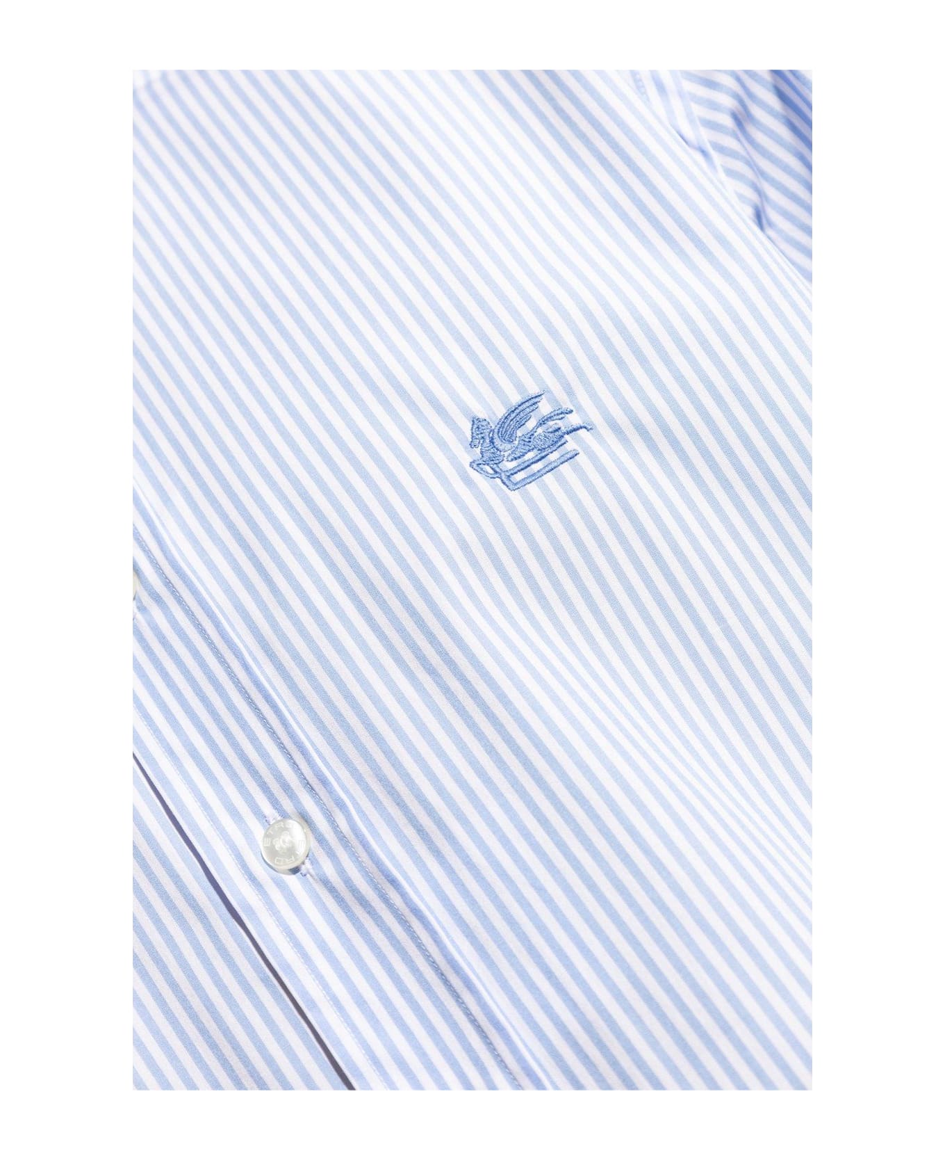 Etro Striped Shirt - Light Blue