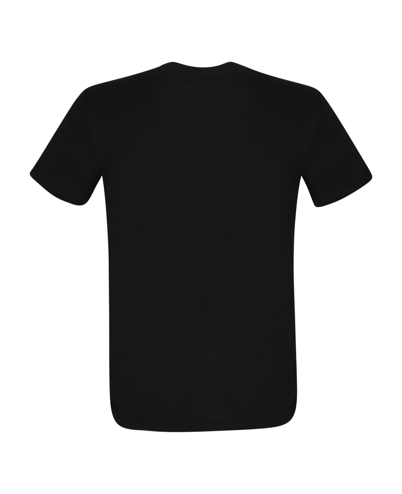 Tom Ford Basic T-shirt With A Classic And Super Casual Line - Black