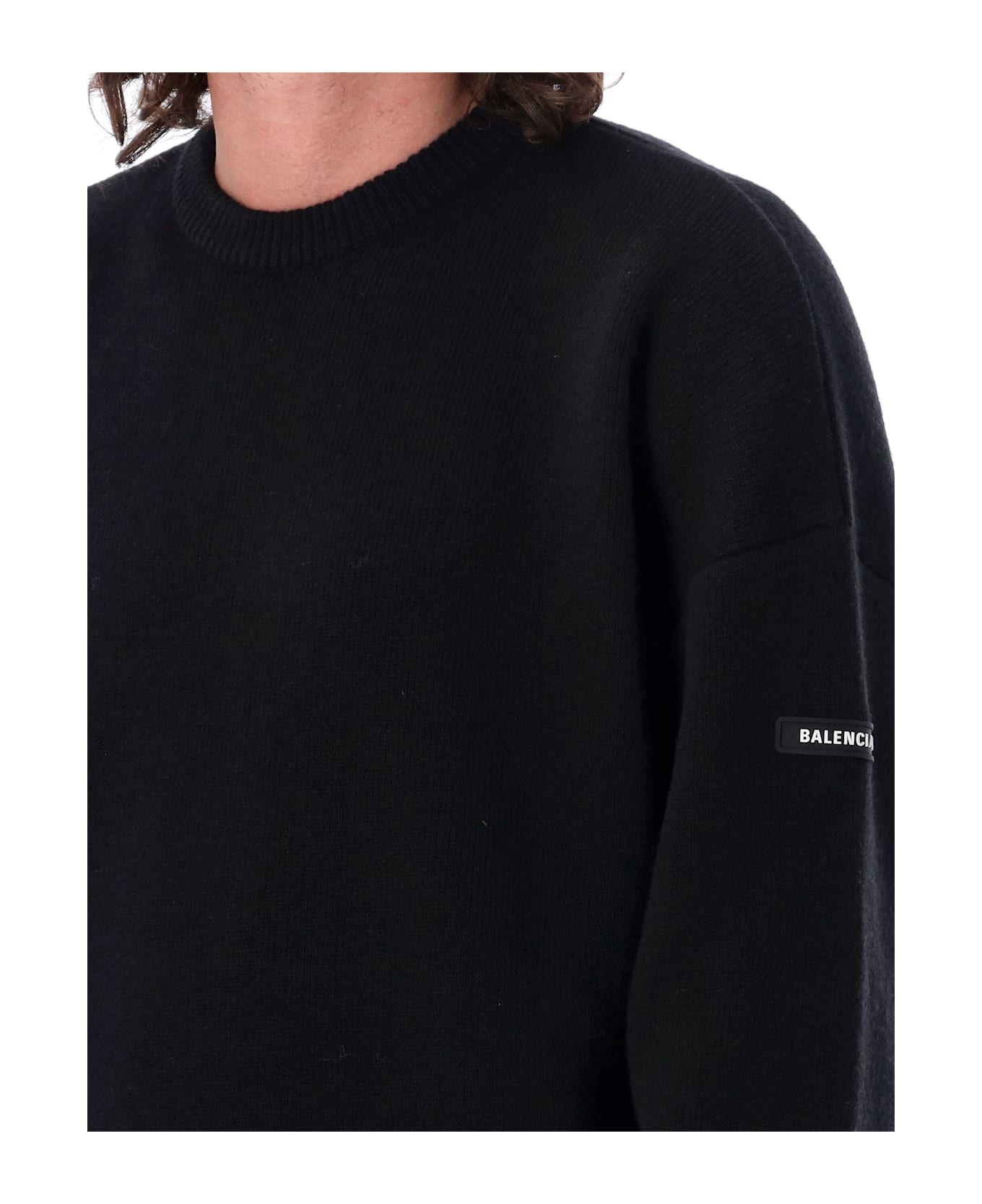 Balenciaga Crewneck Sweater - Black