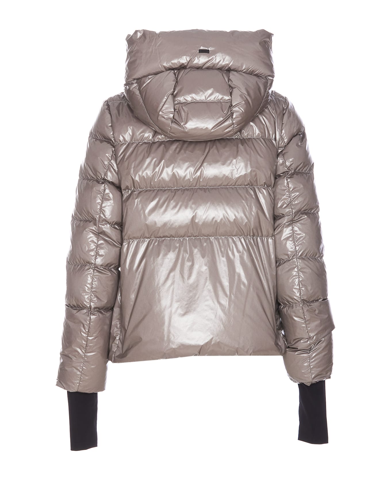 Herno Laminar Glazed Ripstop 2l Down Jacket - GREY