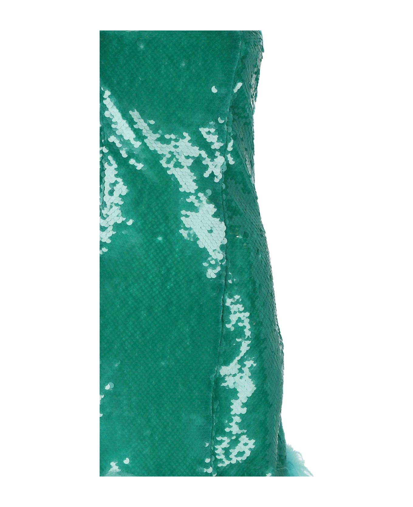 Giuseppe di Morabito Sequin Embellished Sleeveless Dress - Clear Blue