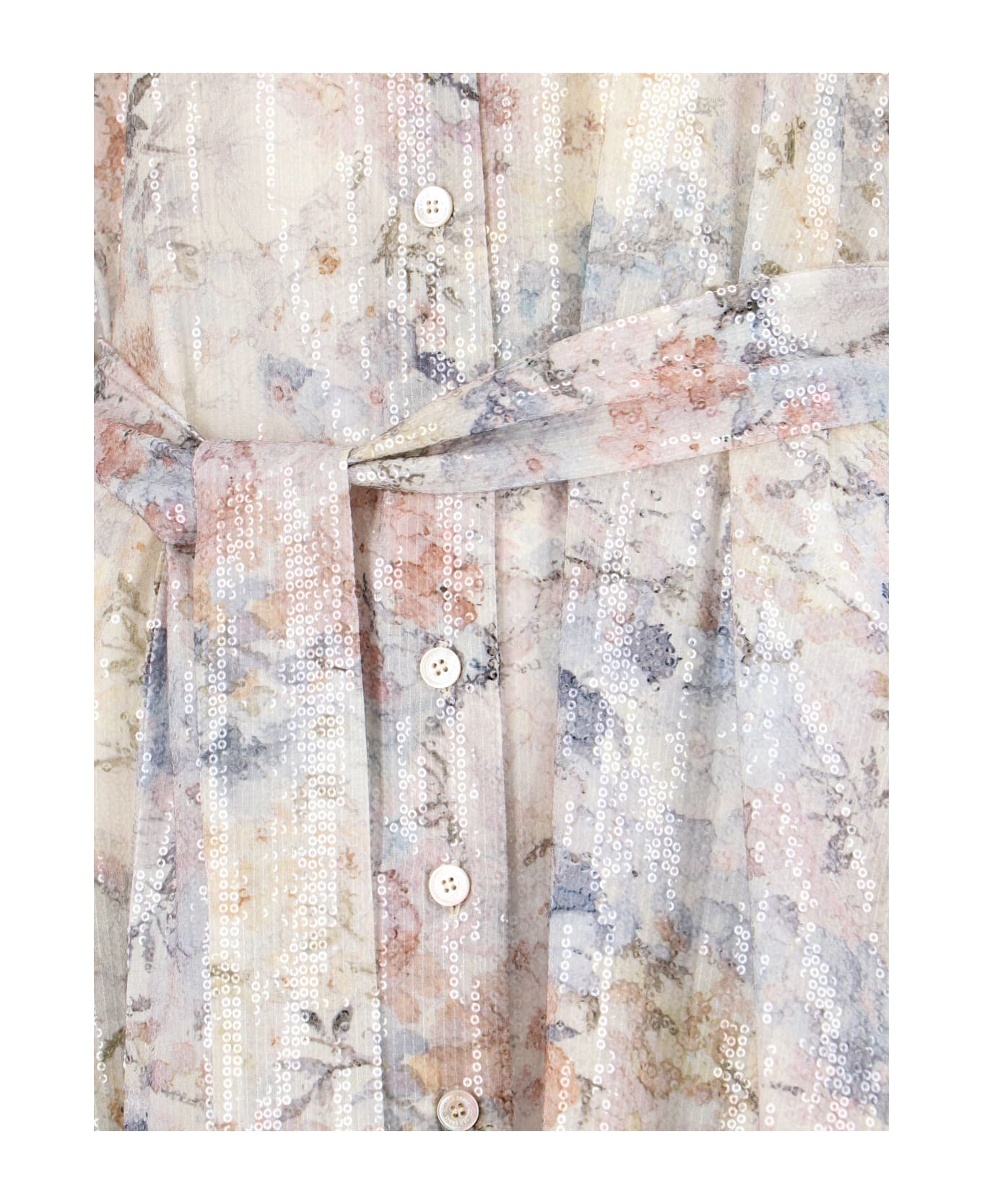 Golden Goose Maxi Shirt Dress - Multicolor