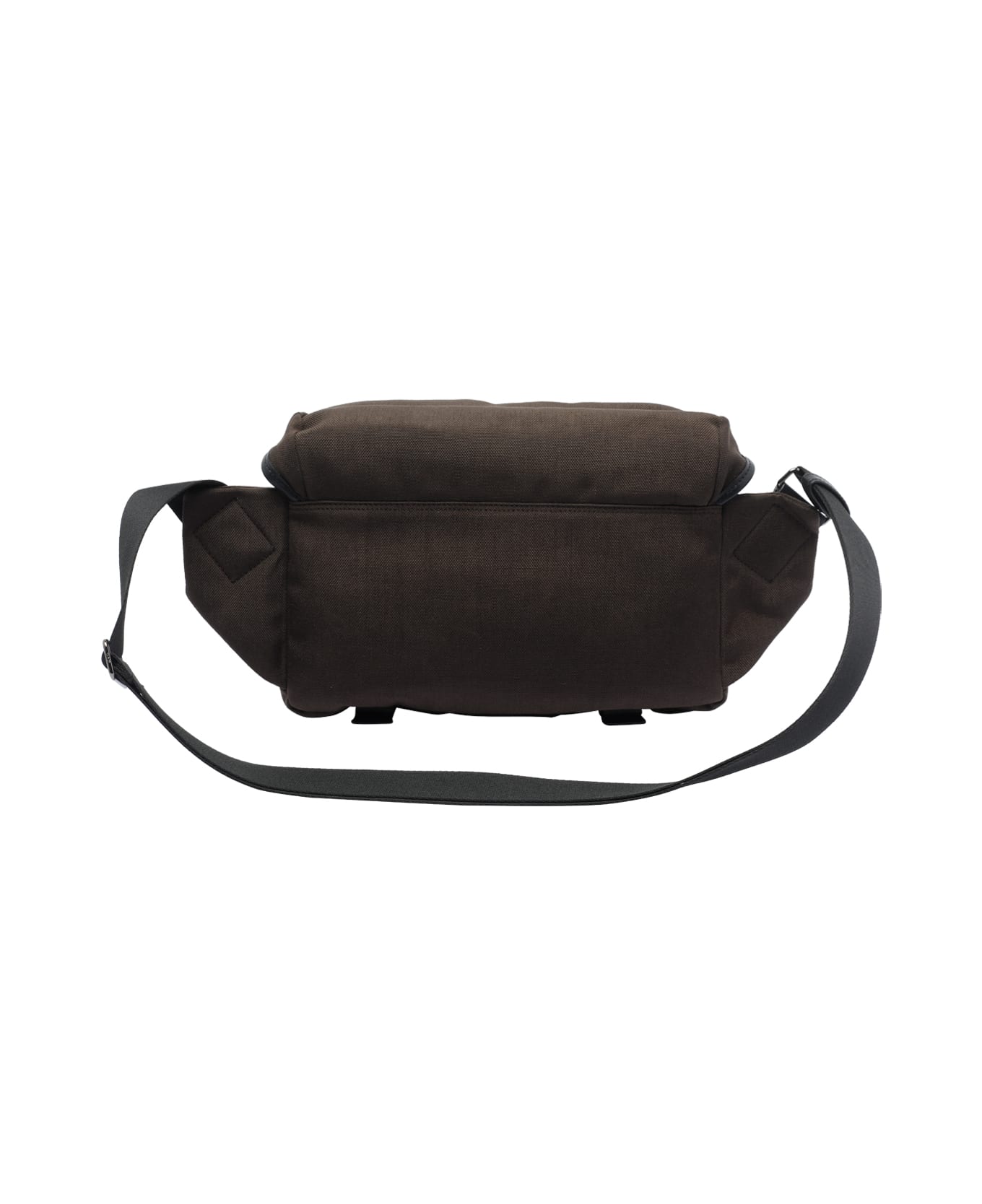 Tod
s Leather And Fabric Crossbody Bag - Brown