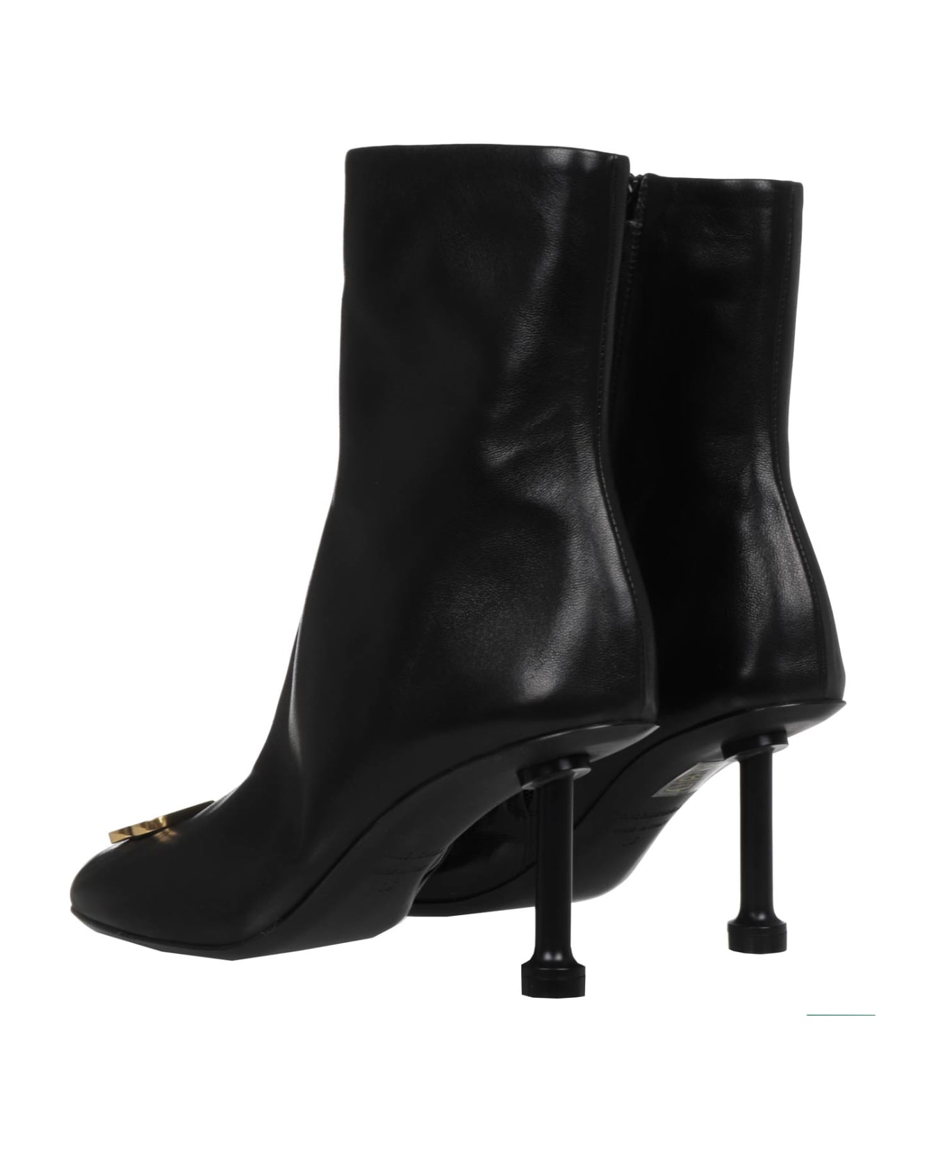 Balenciaga High Heels Ankle Boots - black