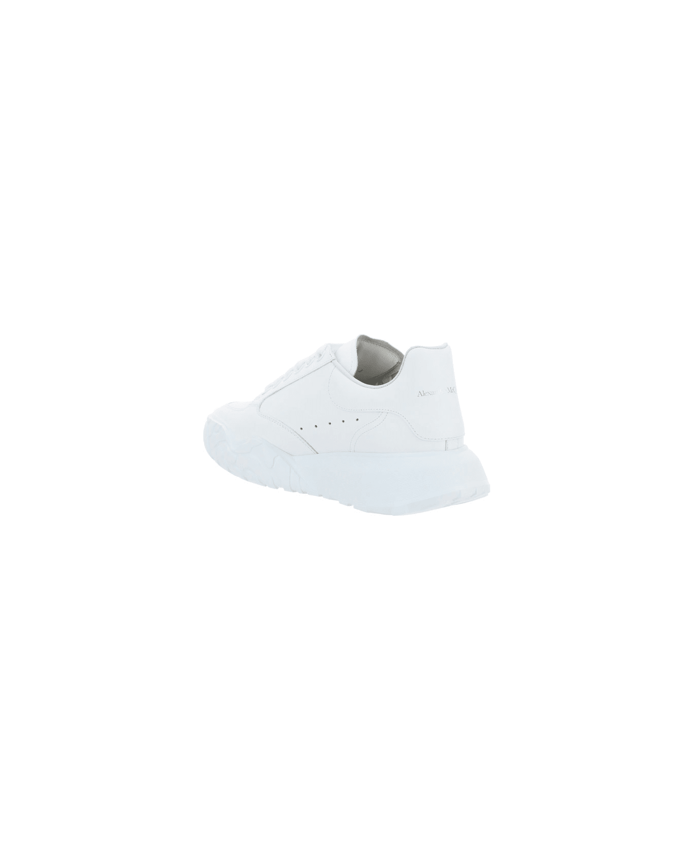 Alexander McQueen New Court Sneakers - White/white/white