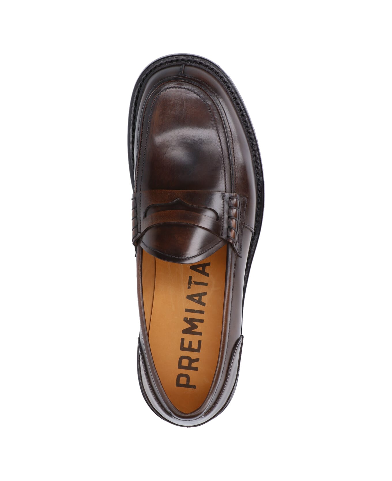 Premiata Calf Leather Loafers - Brown