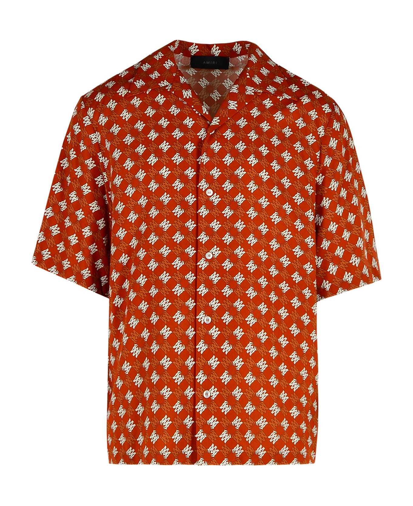 AMIRI 
starbus
 Orange Viscose Shirt - Orange