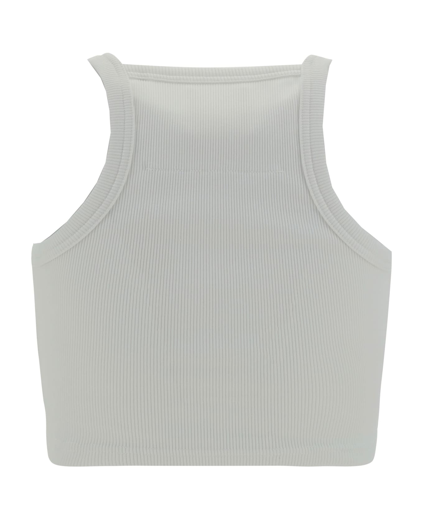 Givenchy 4g Plaque Cropped Tank Top - White