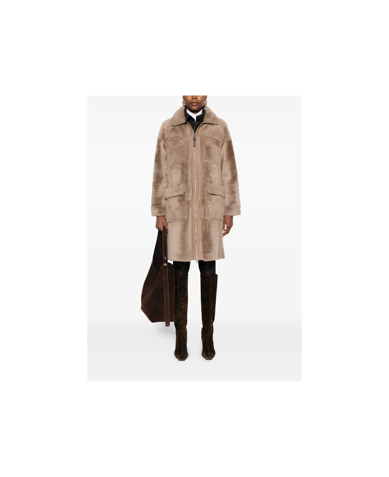Brunello Cucinelli Outerwear - NEUTRALS