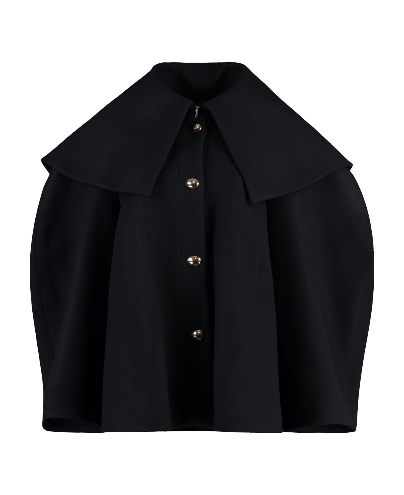 Nina Ricci Wool Blend Jacket - black ジャケット