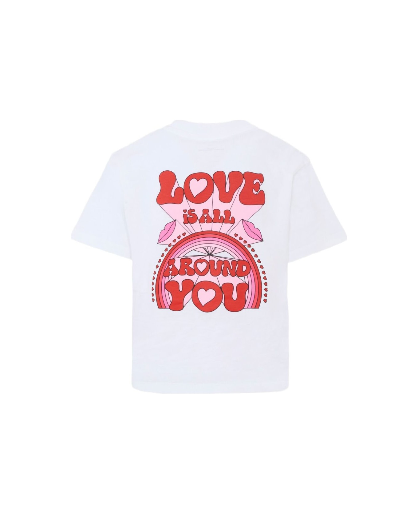 Stella McCartney Kids T-shirt With Print - White