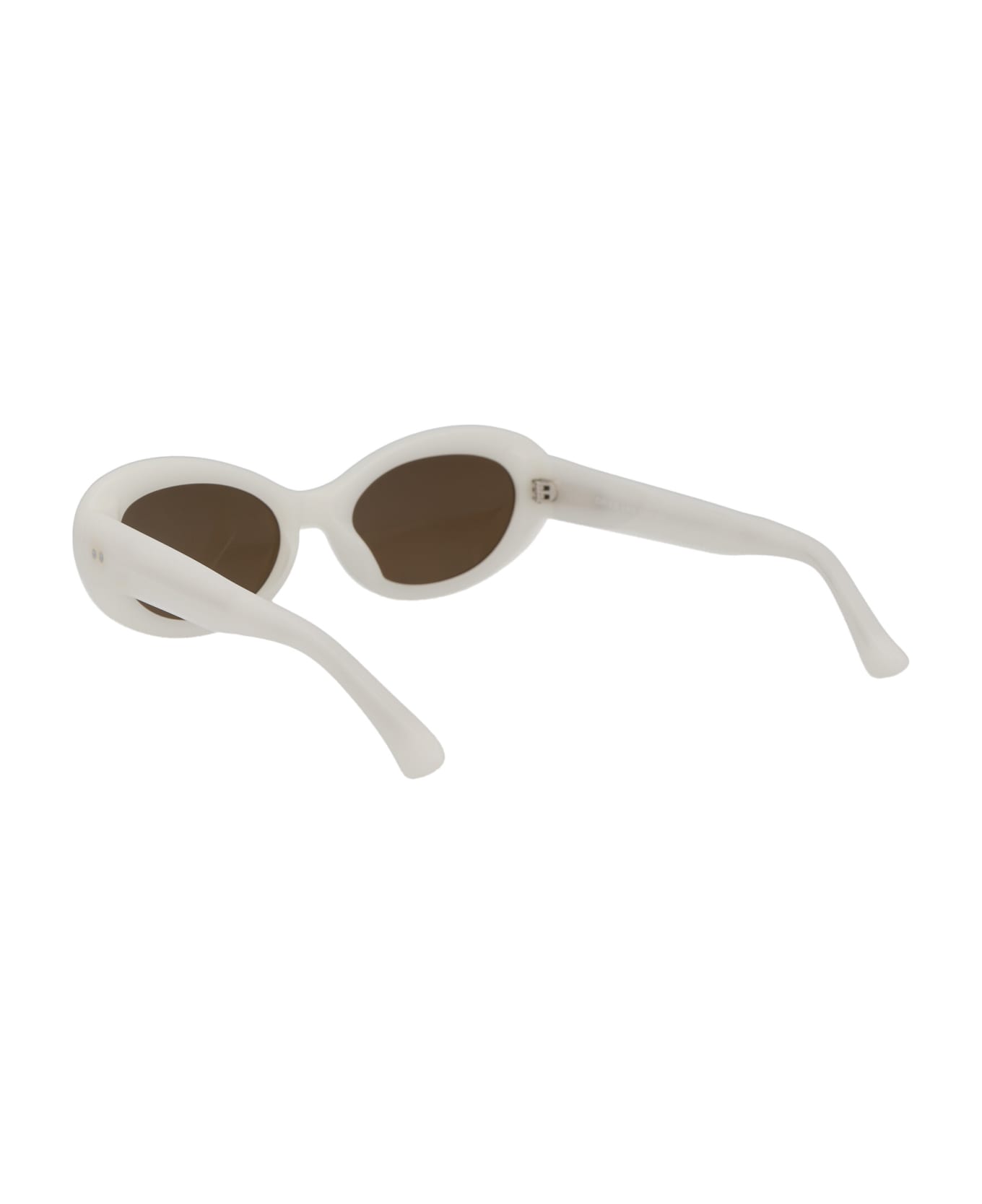 Dries Van Noten Dvn211c7sun Sunglasses - WHITE/SILVER/BROWNMIRROR