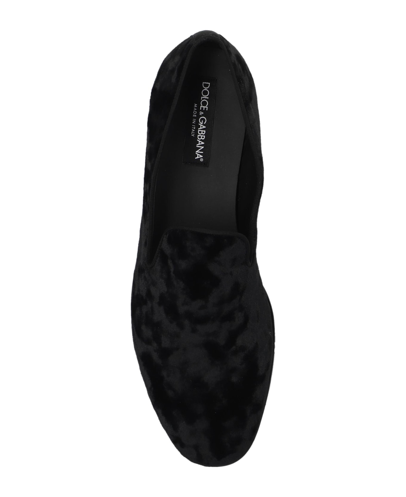 Dolce & Gabbana Round-toe Flat Loafers