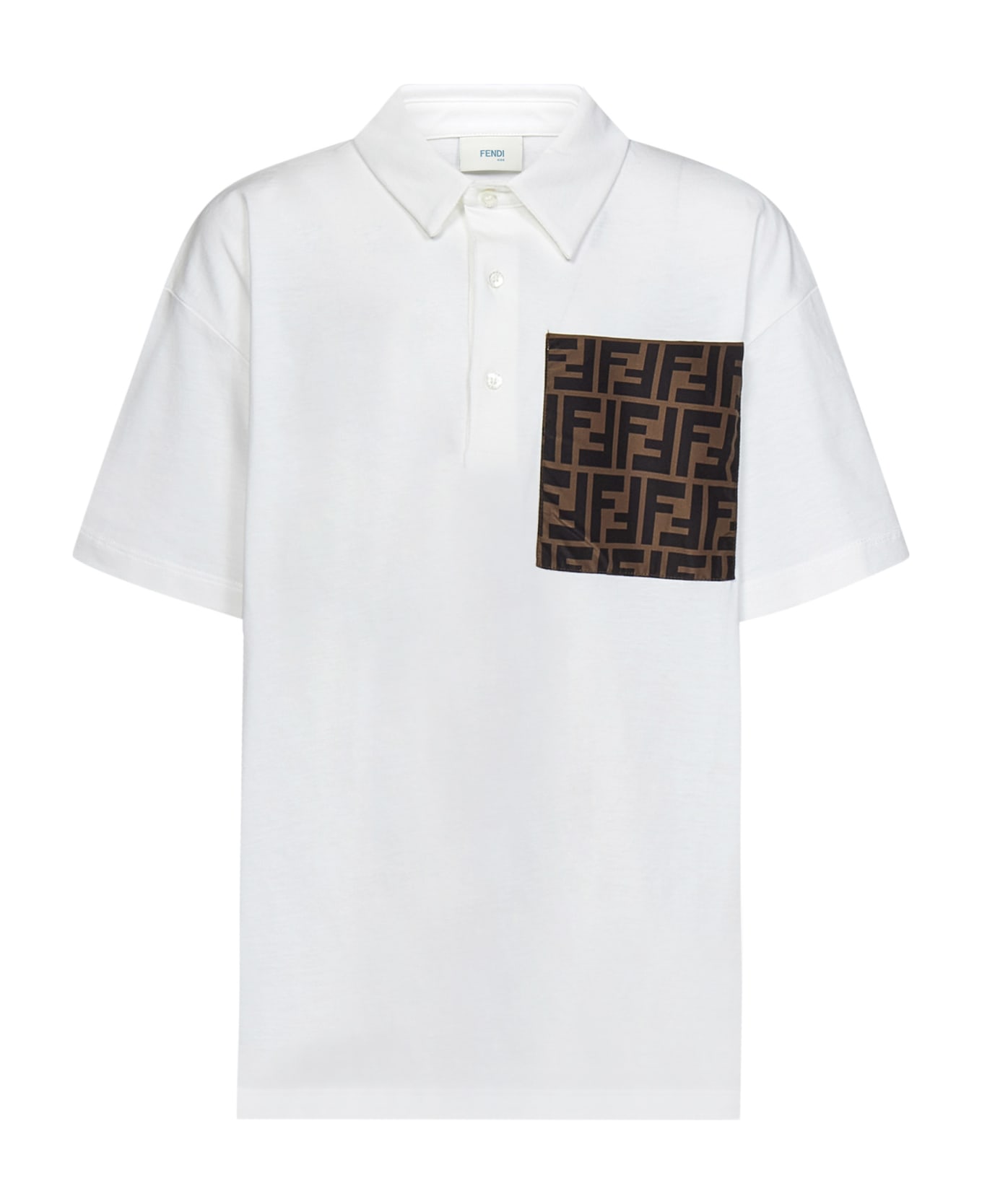 Fendi Polo Shirt - White Tシャツ＆ポロシャツ