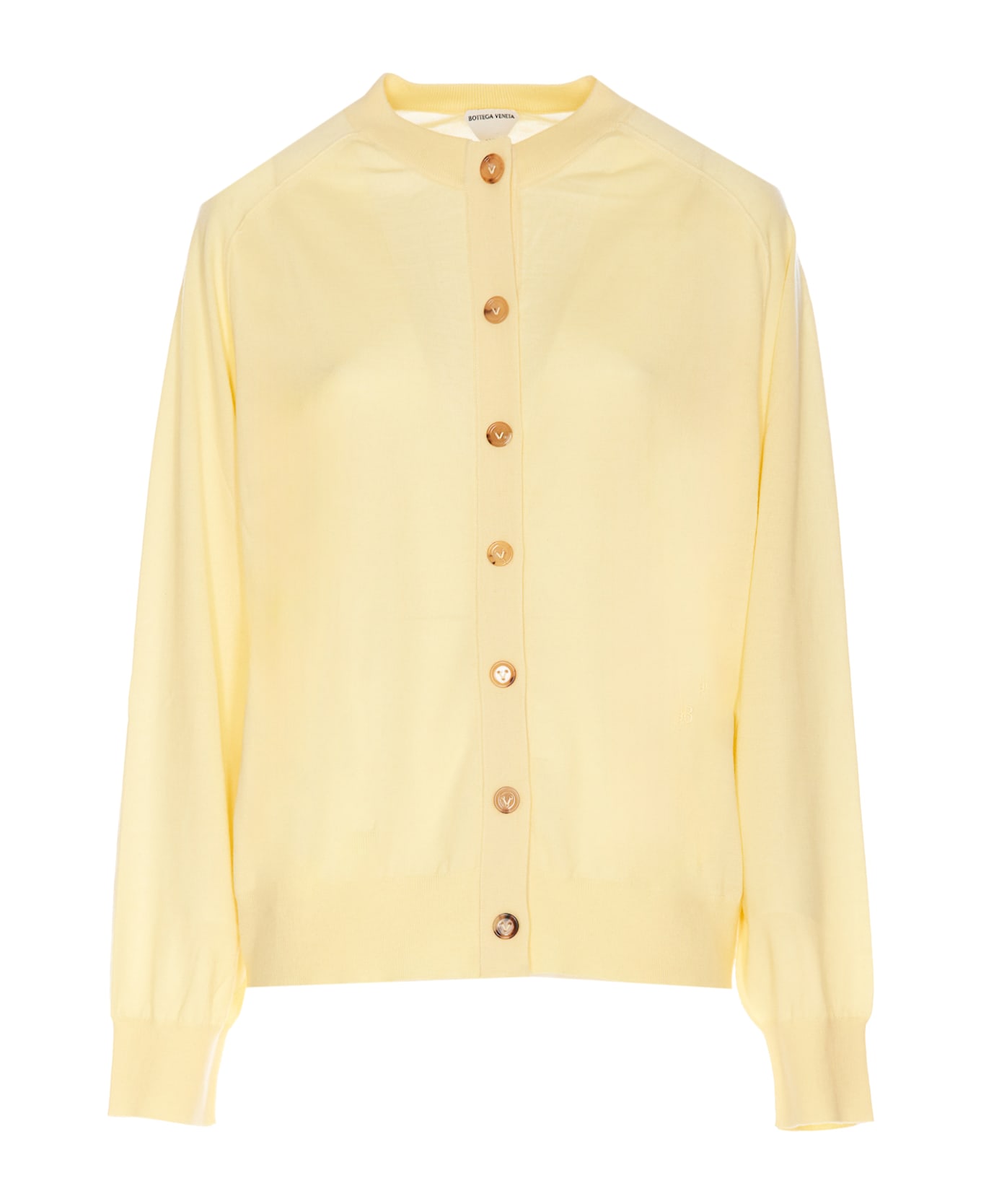 Bottega Veneta Cardigan - Yellow