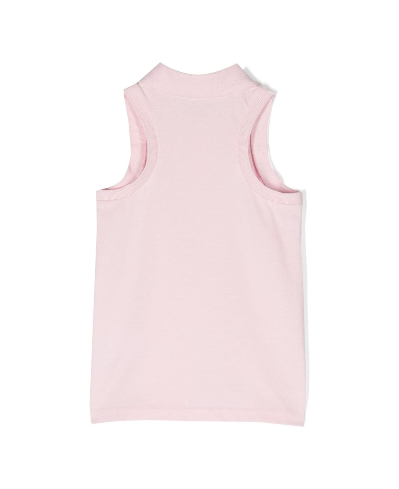 Ralph Lauren Pink Sleeveless Polo With Pony - Pink Tシャツ＆ポロシャツ