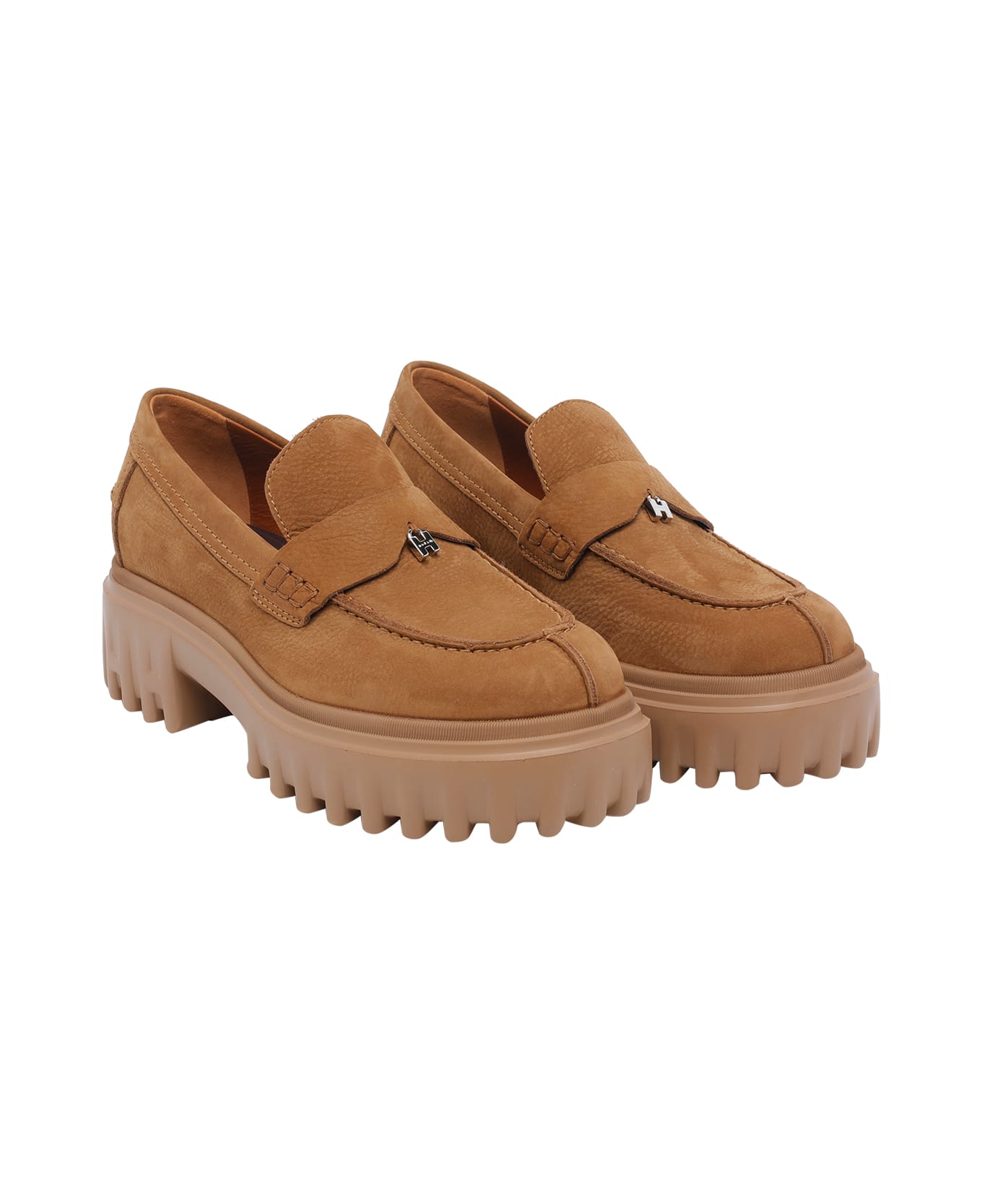 Hogan H700 Loafers - Beige