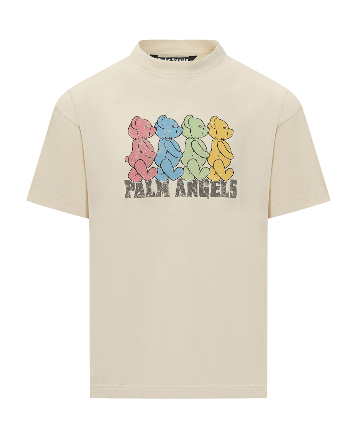 Palm Angels Crossroads Bears T-shirt - IVORY MULTICOLOR