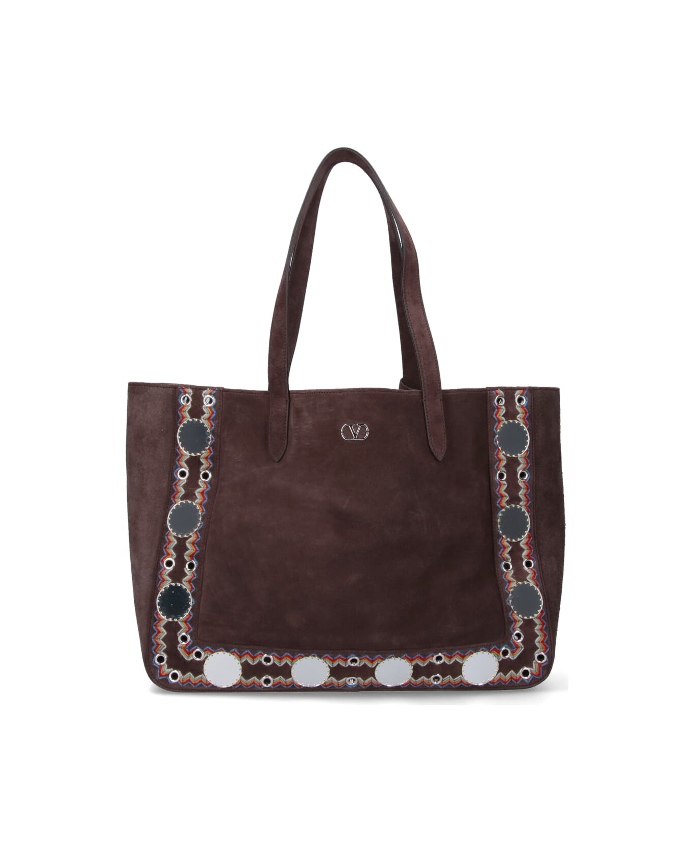 Valentino Garavani 
nellcôte
 Tote Bag - Brown