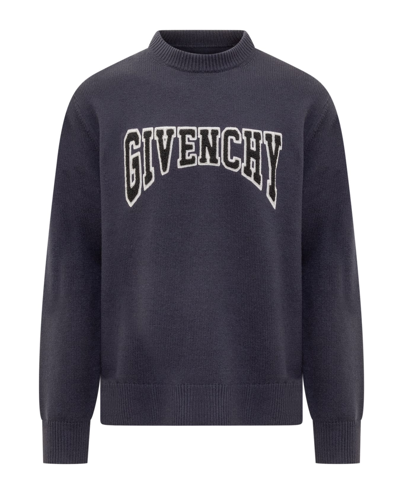 Givenchy Sweater With Logo - DARK NAVY
