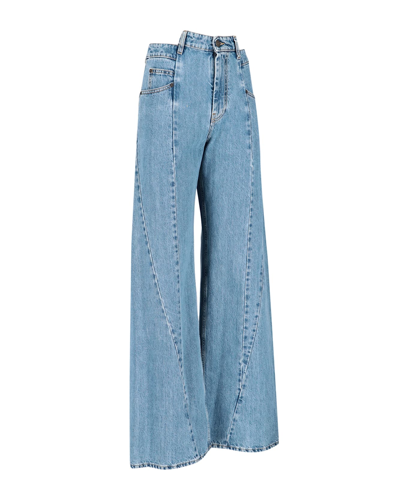 Maison Margiela Jeans Design 'décortiqué' - BLUE