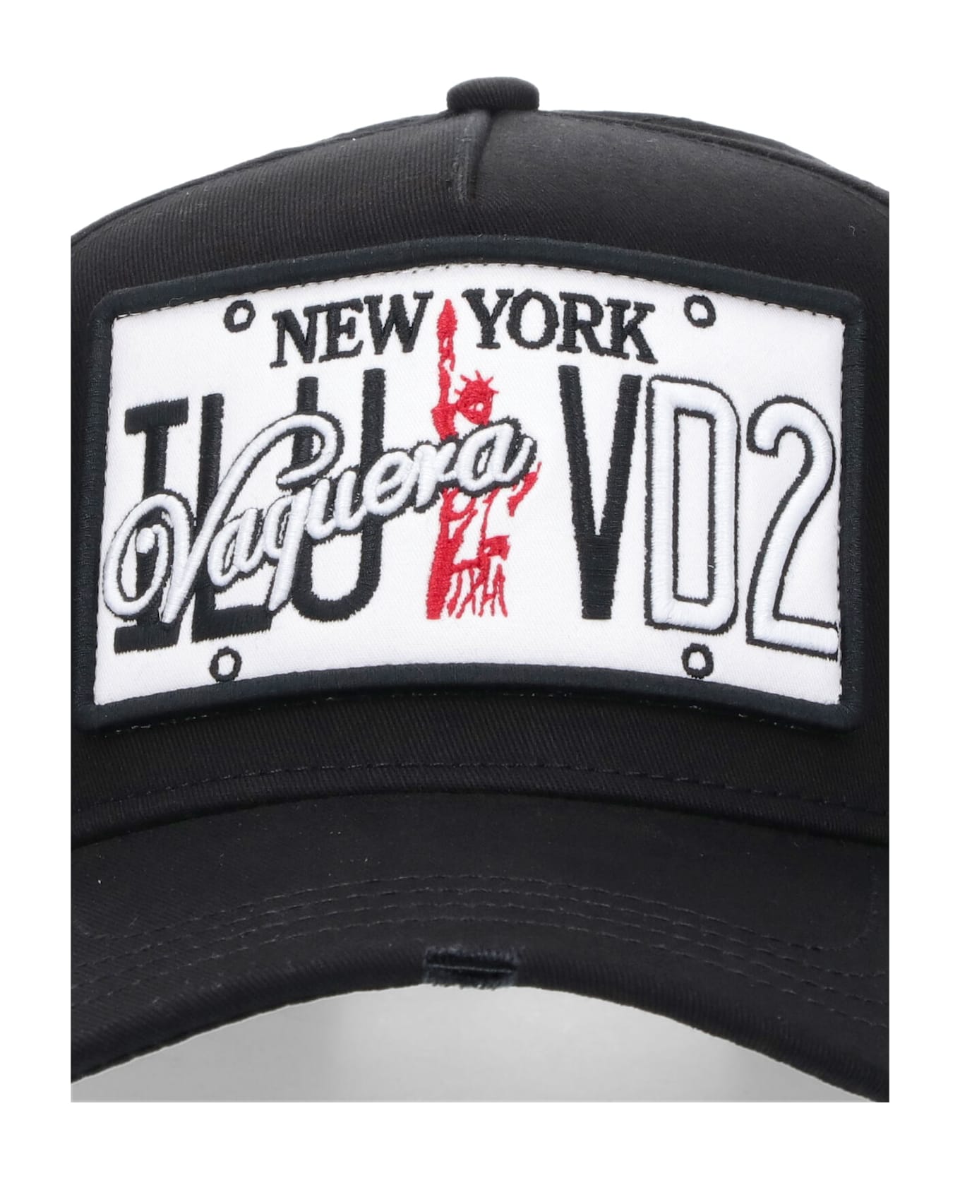 Dsquared2 Logo Baseball Cap - Black