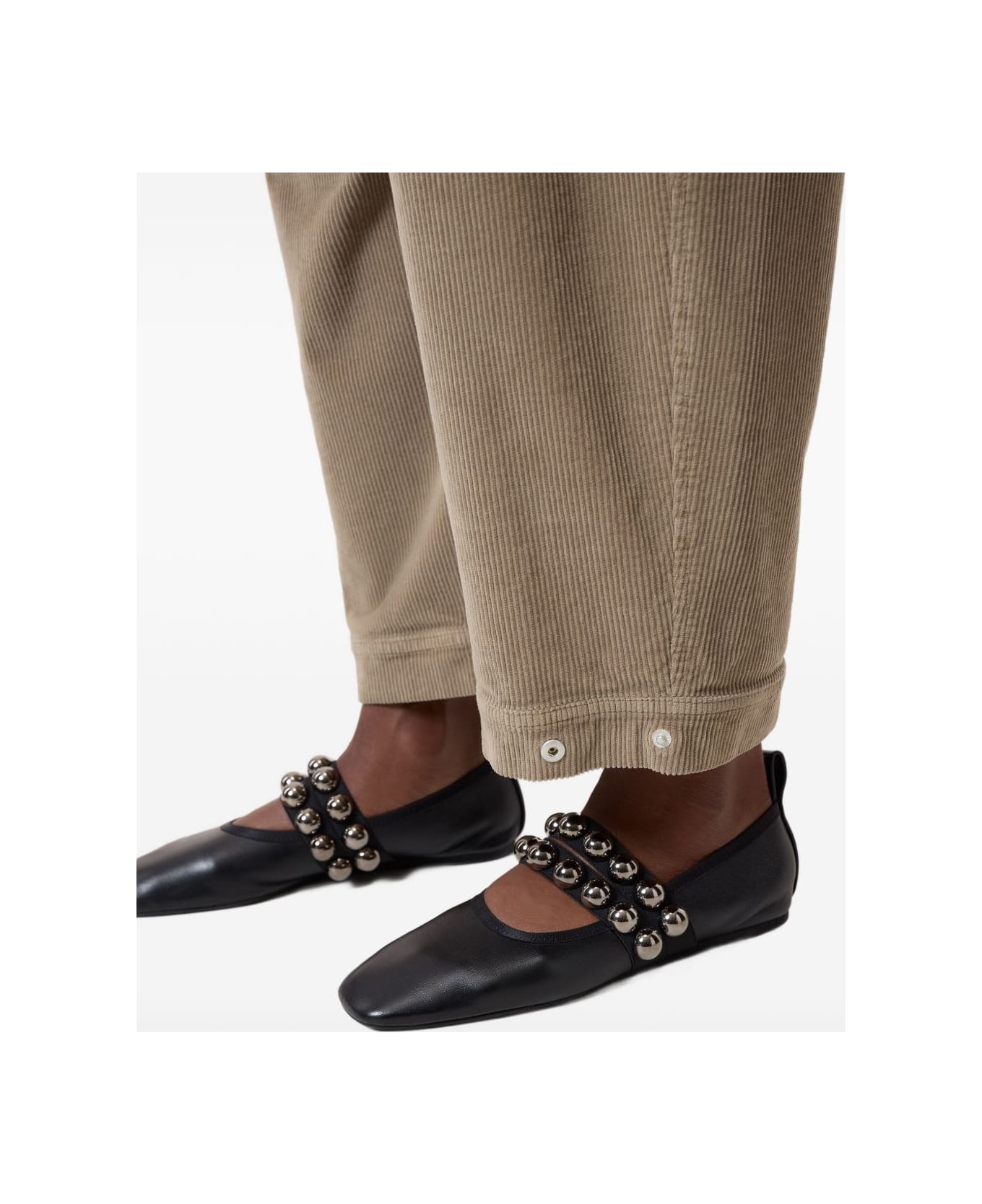 Closed Rhannon Cotton Trousers - Clay beige