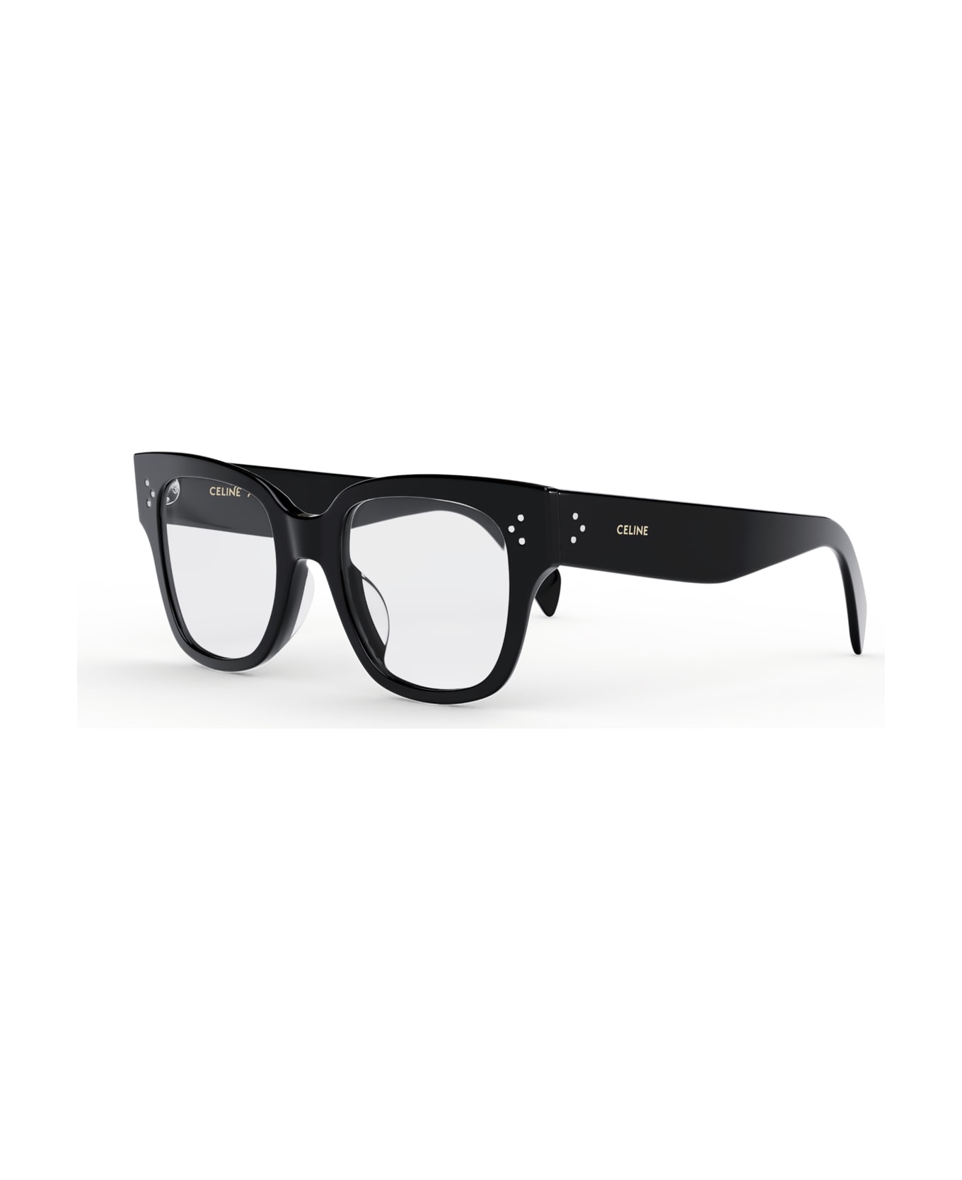 Celine Cl50110u Celine 3 Dots Hd 001 Black Glasses - Nero