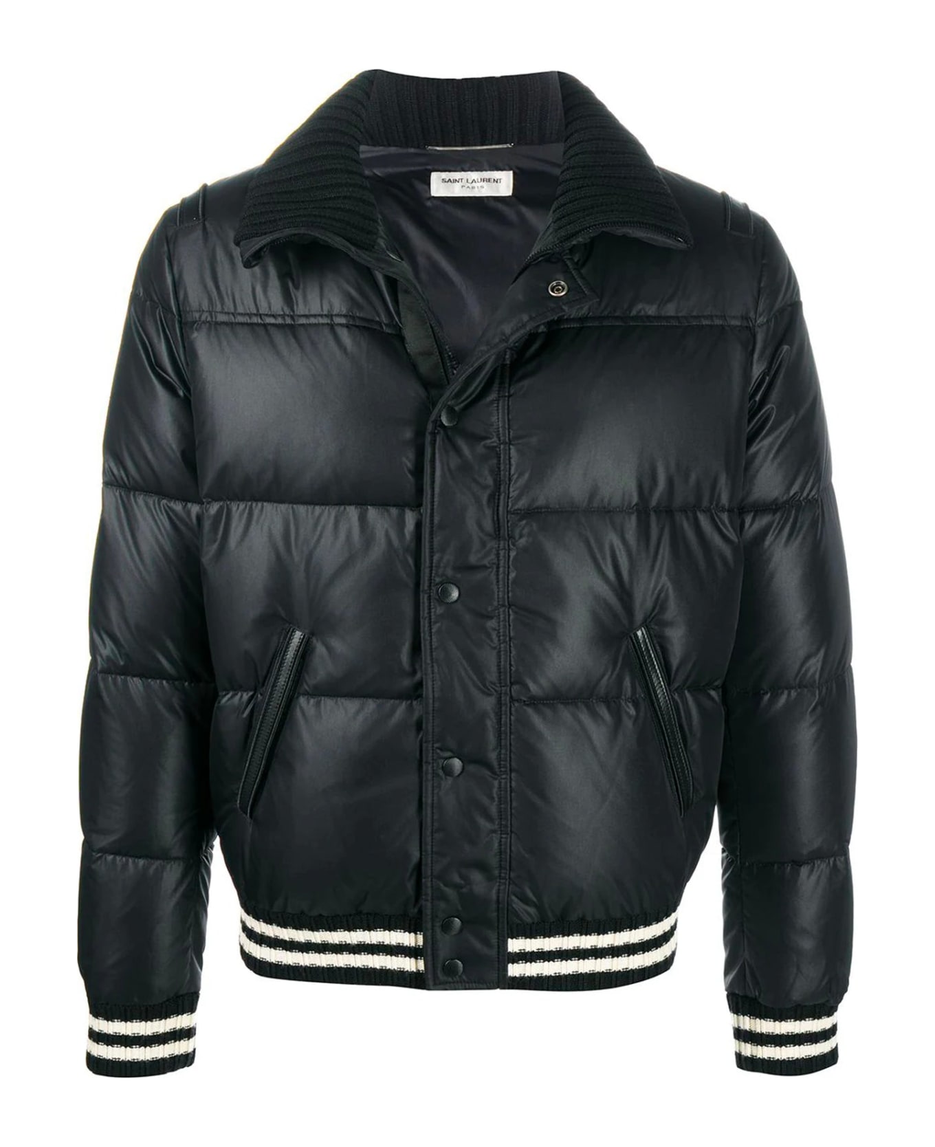 Saint Laurent Padded Jacket - Black