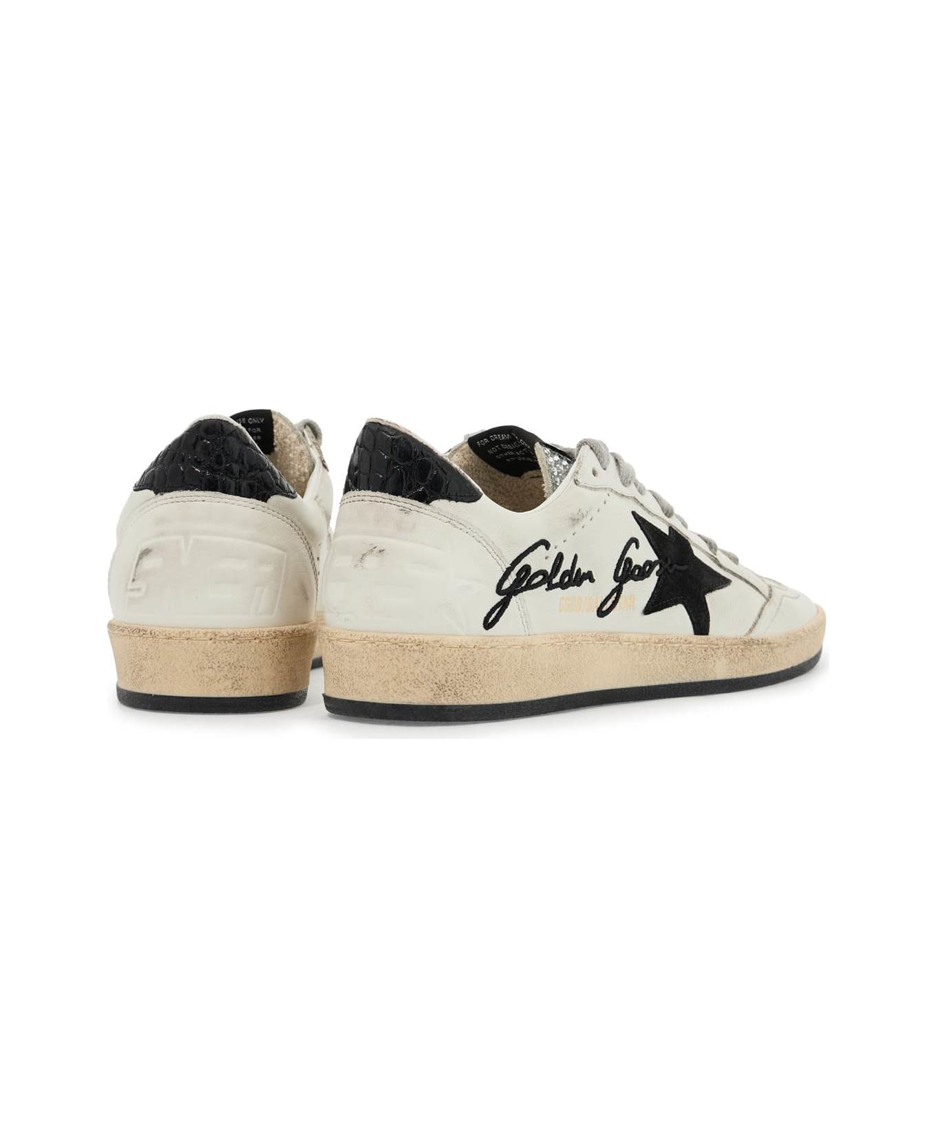 Golden Goose Ball Star Sneakers - White