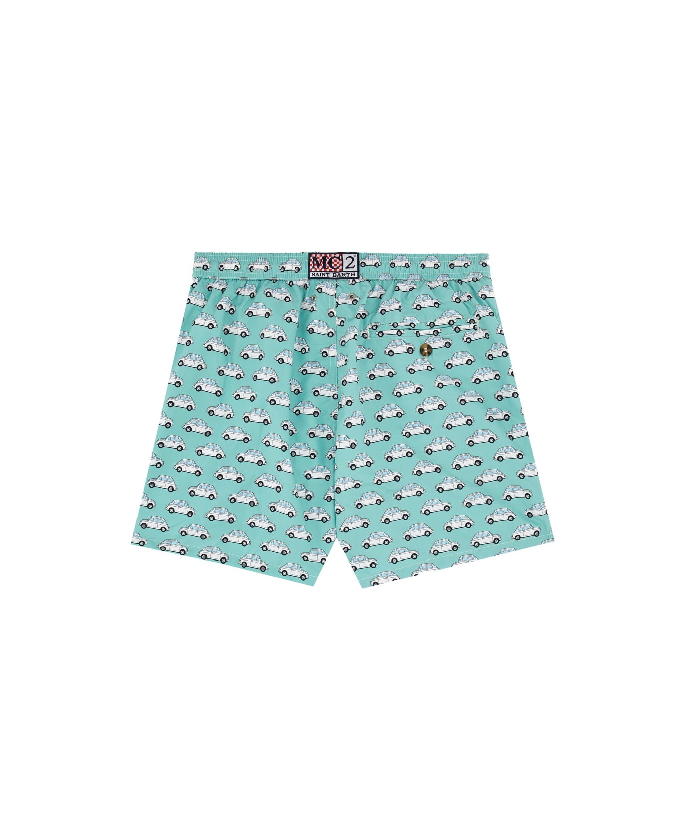 MC2 Saint Barth Boxer Swimsuit - GREEN