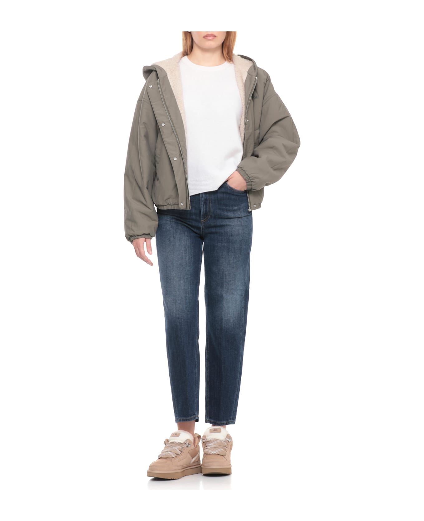 Canada Goose Alberni Reversible Fleece Jacket - Green