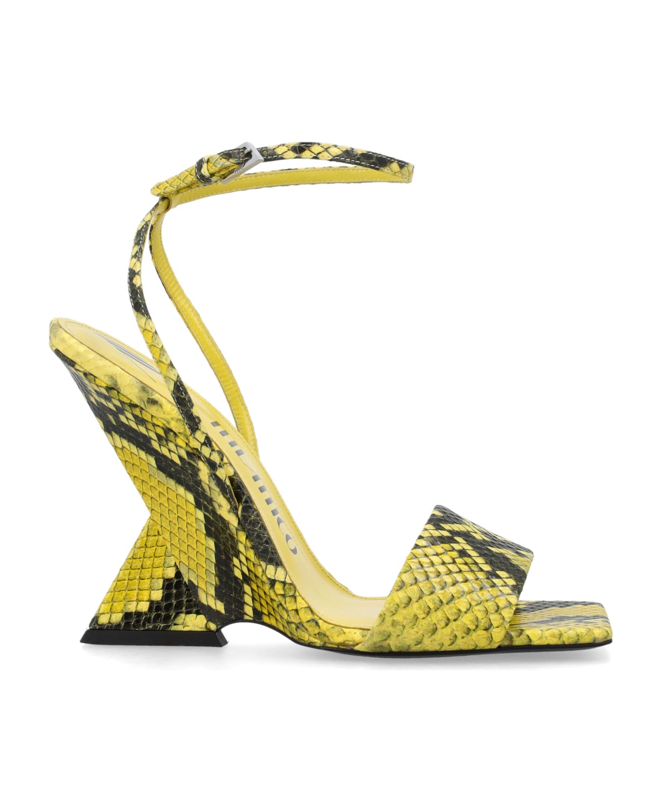 The Attico Cheope Fluo Yellow Sandal - FLUO YELLOW