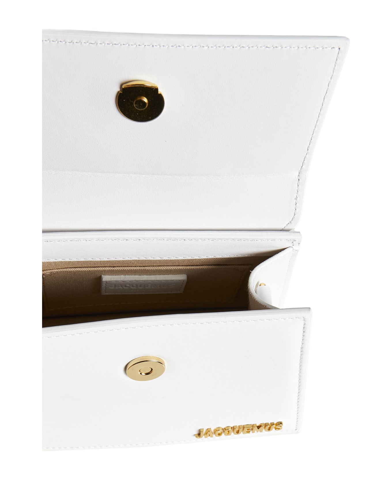 Jacquemus Le Chiquito Moyen Leather Bag - White