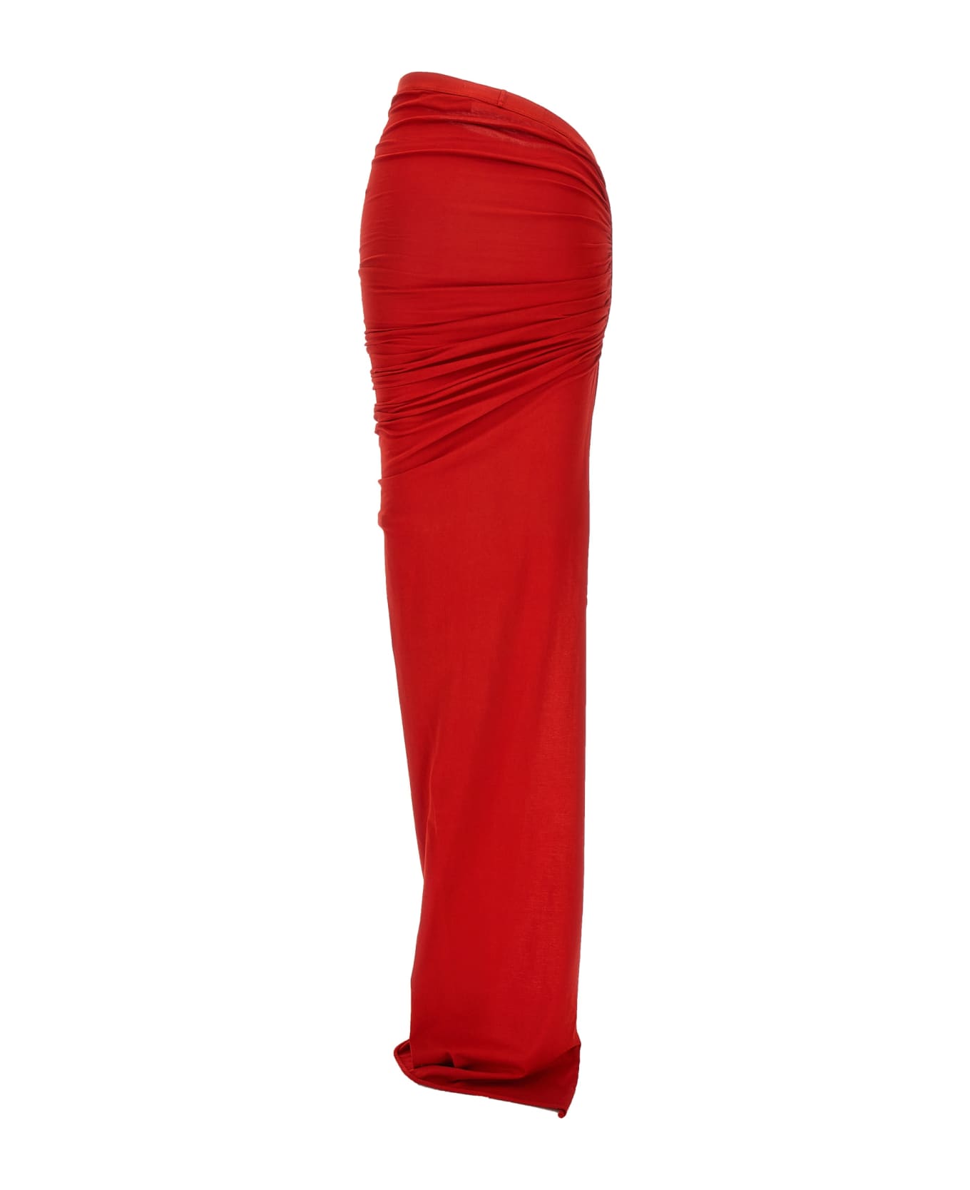 Rick Owens 'edfu' Skirt - Red