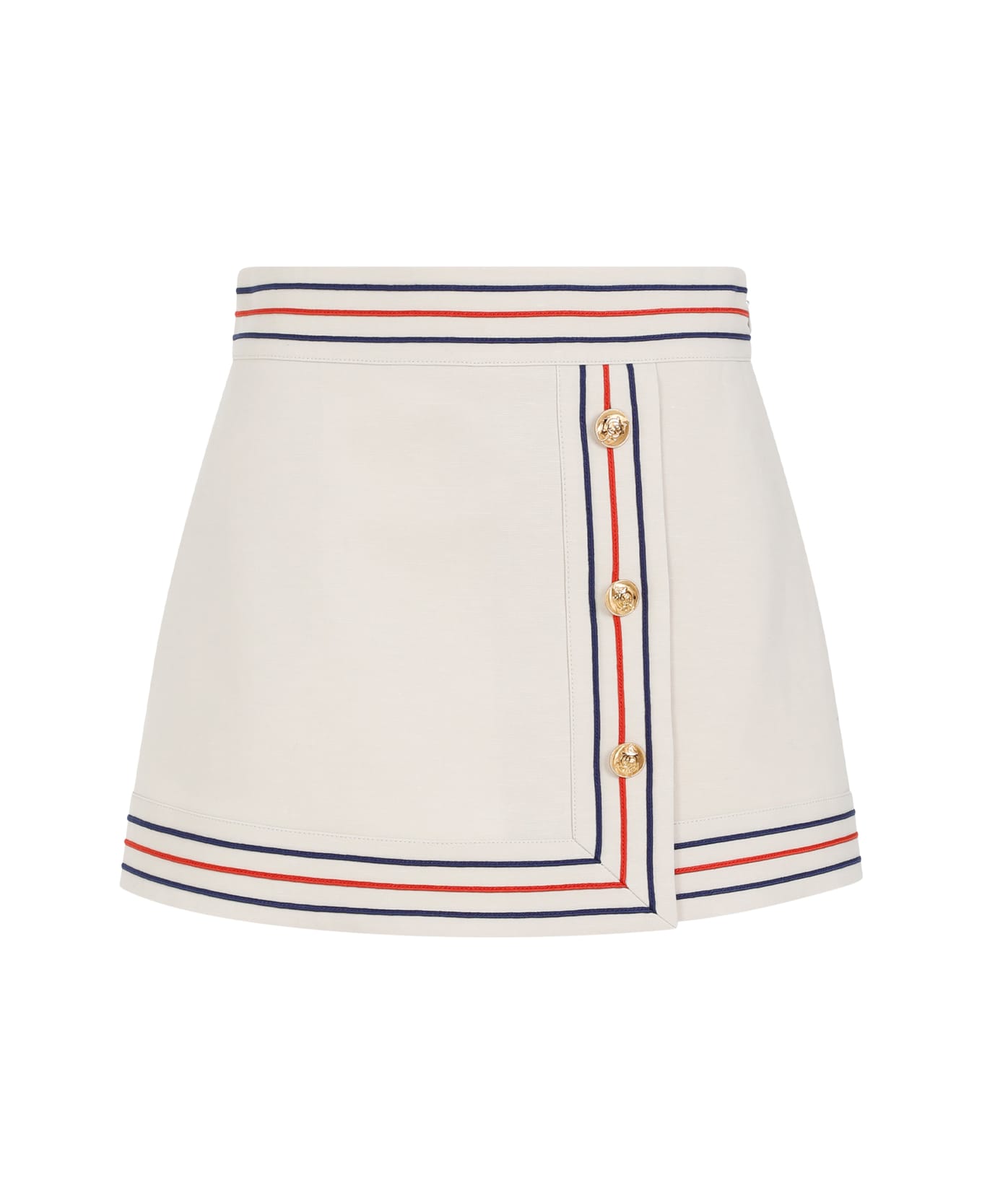 Gucci Wrap Skirt - Gardenia Mix