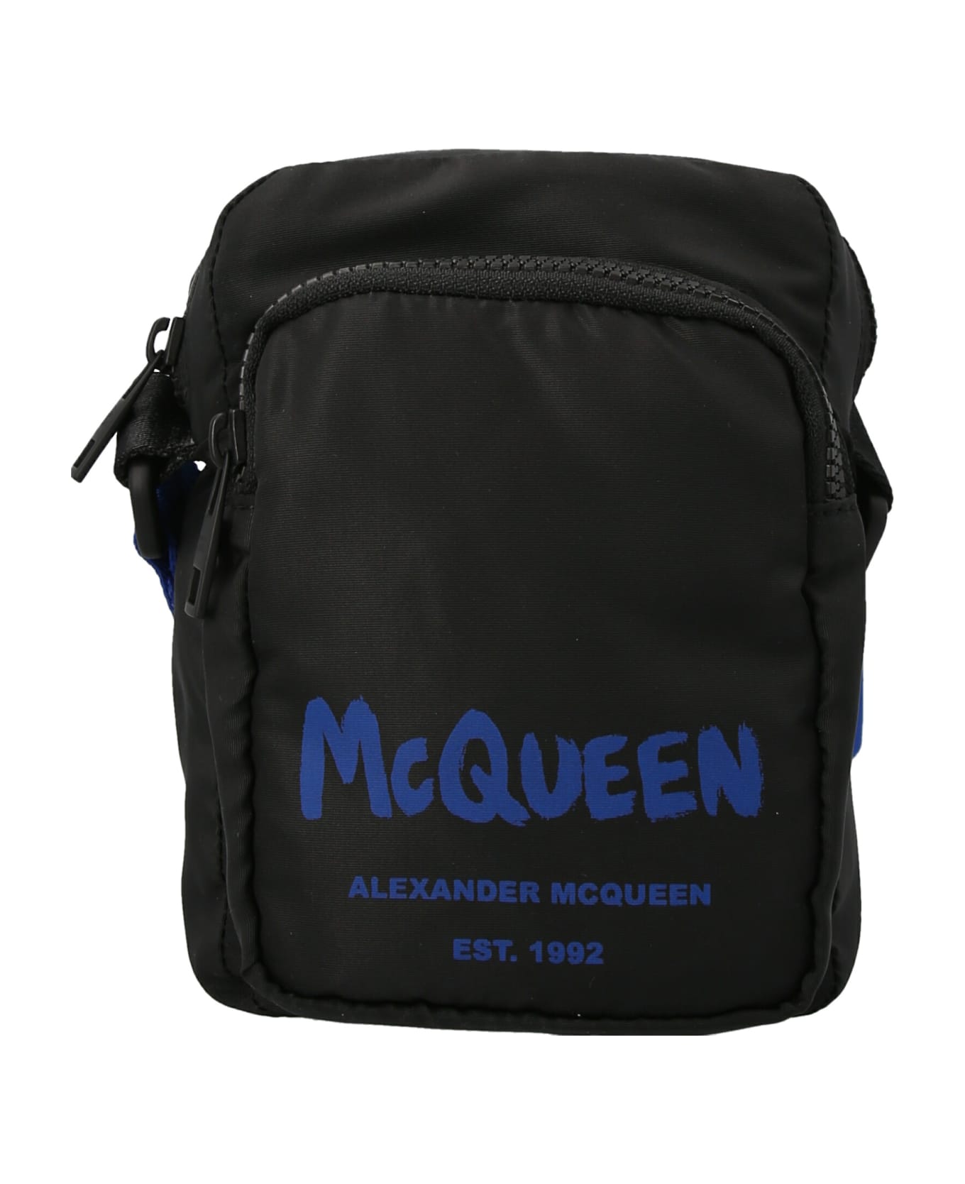 Alexander McQueen 'urban Mini Messenger' Crossbody Bag - Black  