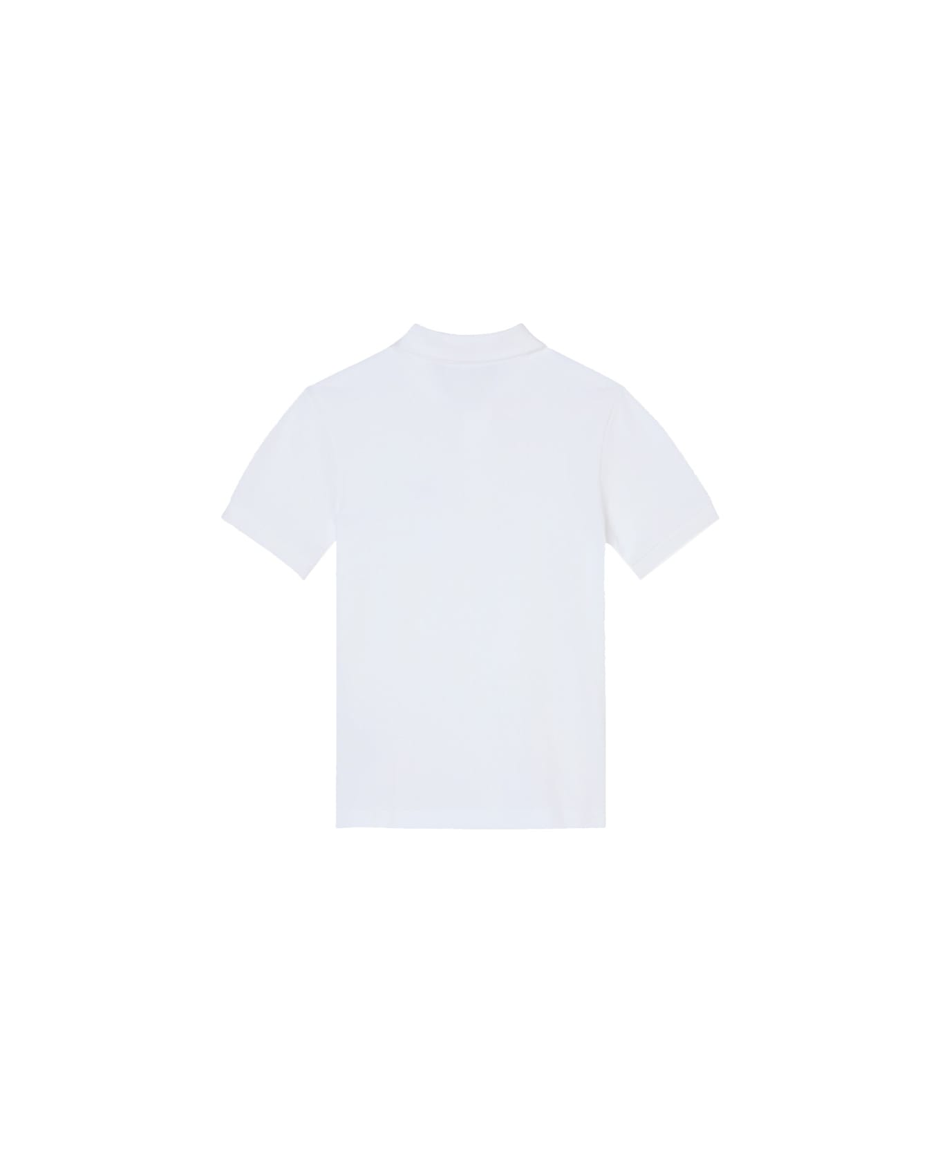 Lacoste Polo With Logo - WHITE