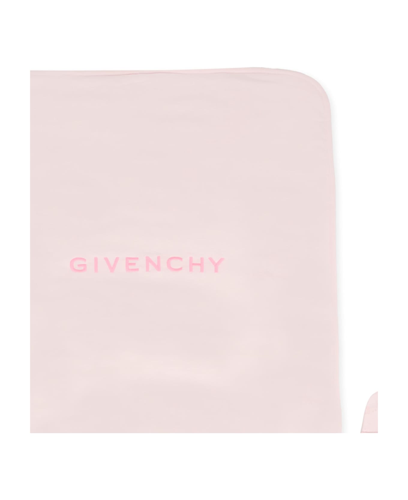 Givenchy Pink Accessory Set For Baby Girl With Logo - Pink
