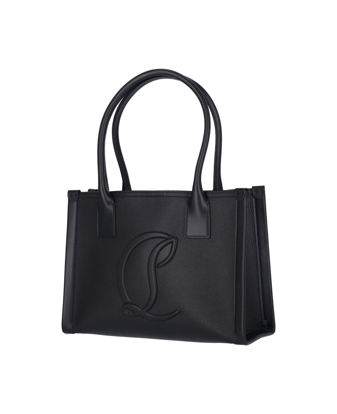 Christian Louboutin By My Side Small Tote Bag - Black/black/black