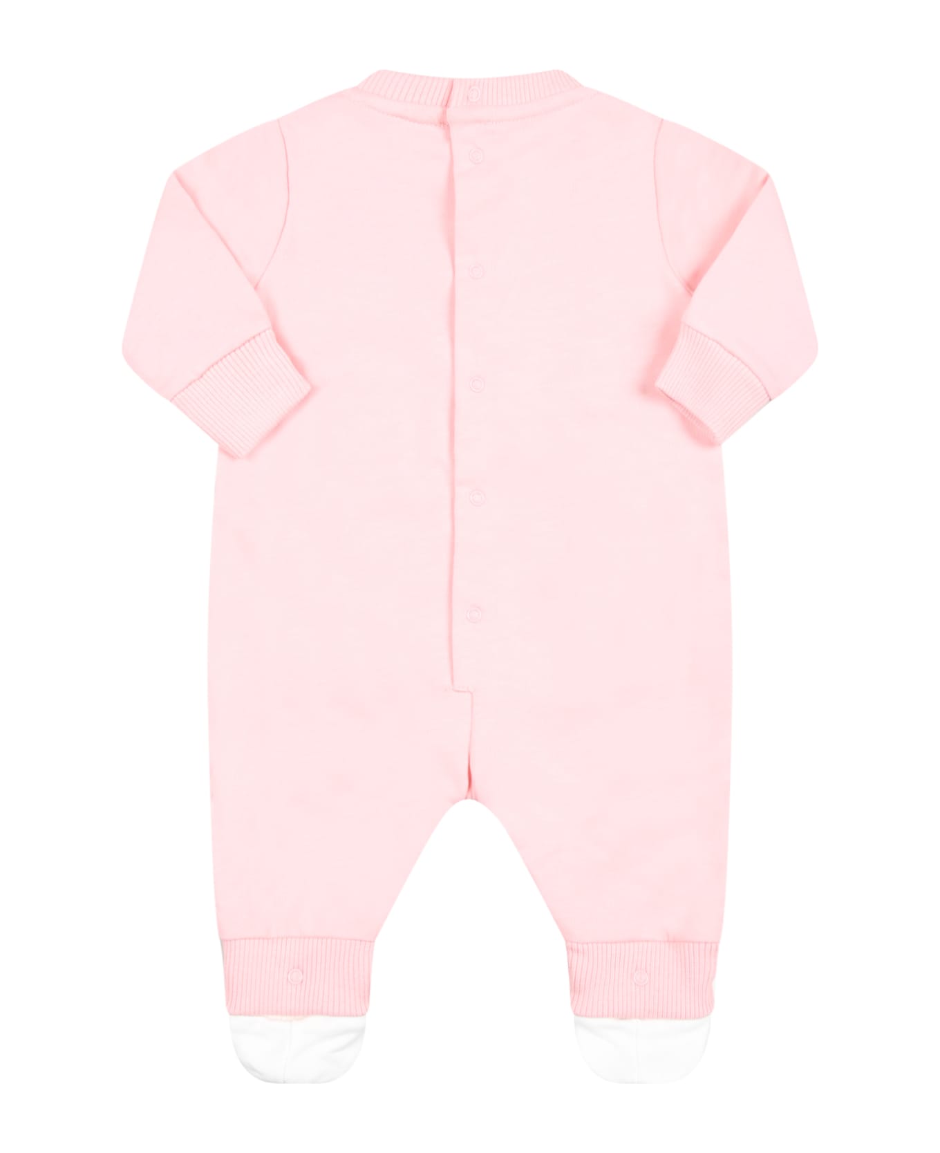 Moschino Pink Big For Baby Girl With Teddy Bear - Pink