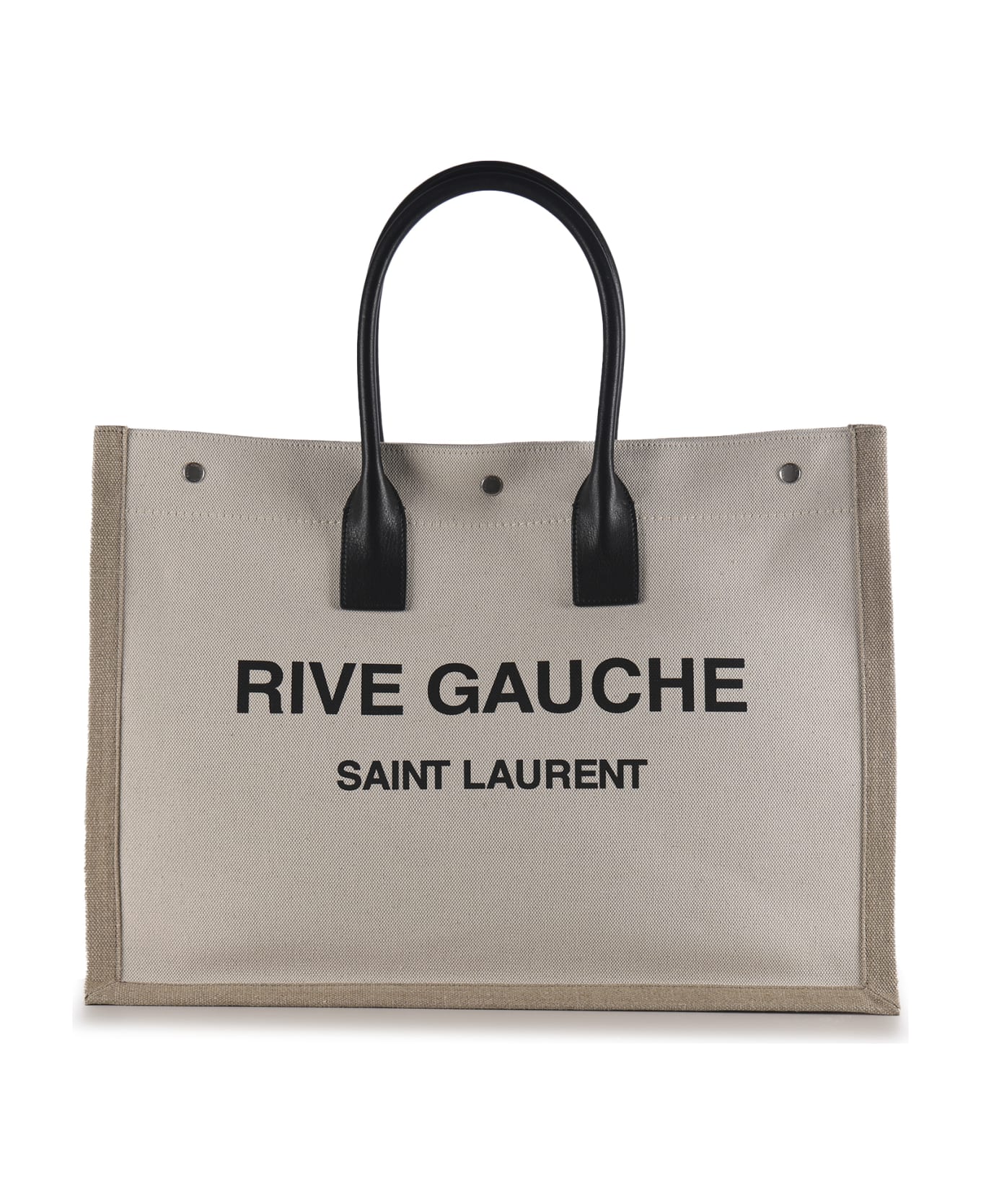 Saint Laurent Large Rive Gauche Shopping Bag - Beige /ne/naturale/