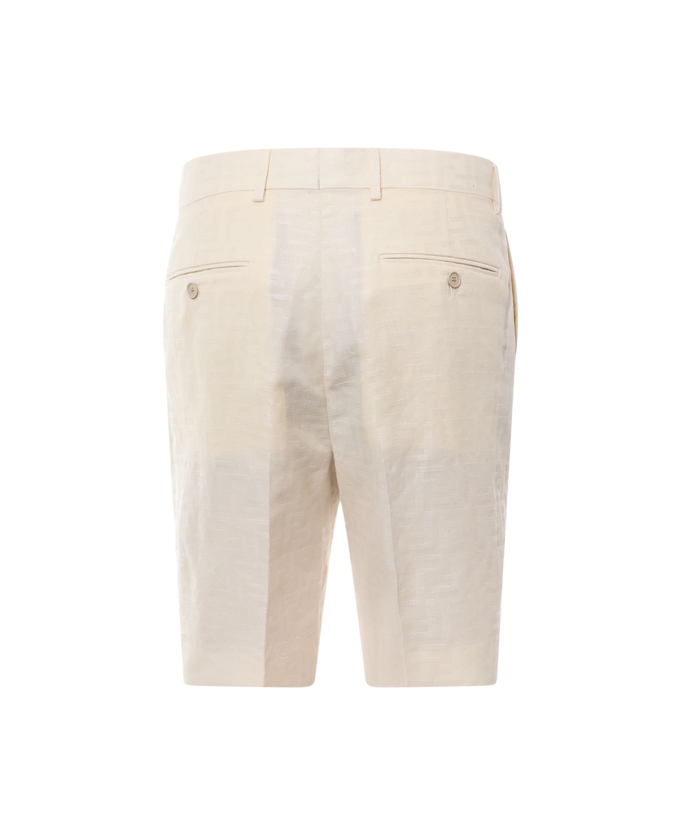 Fendi Bermuda Shorts - White ショートパンツ