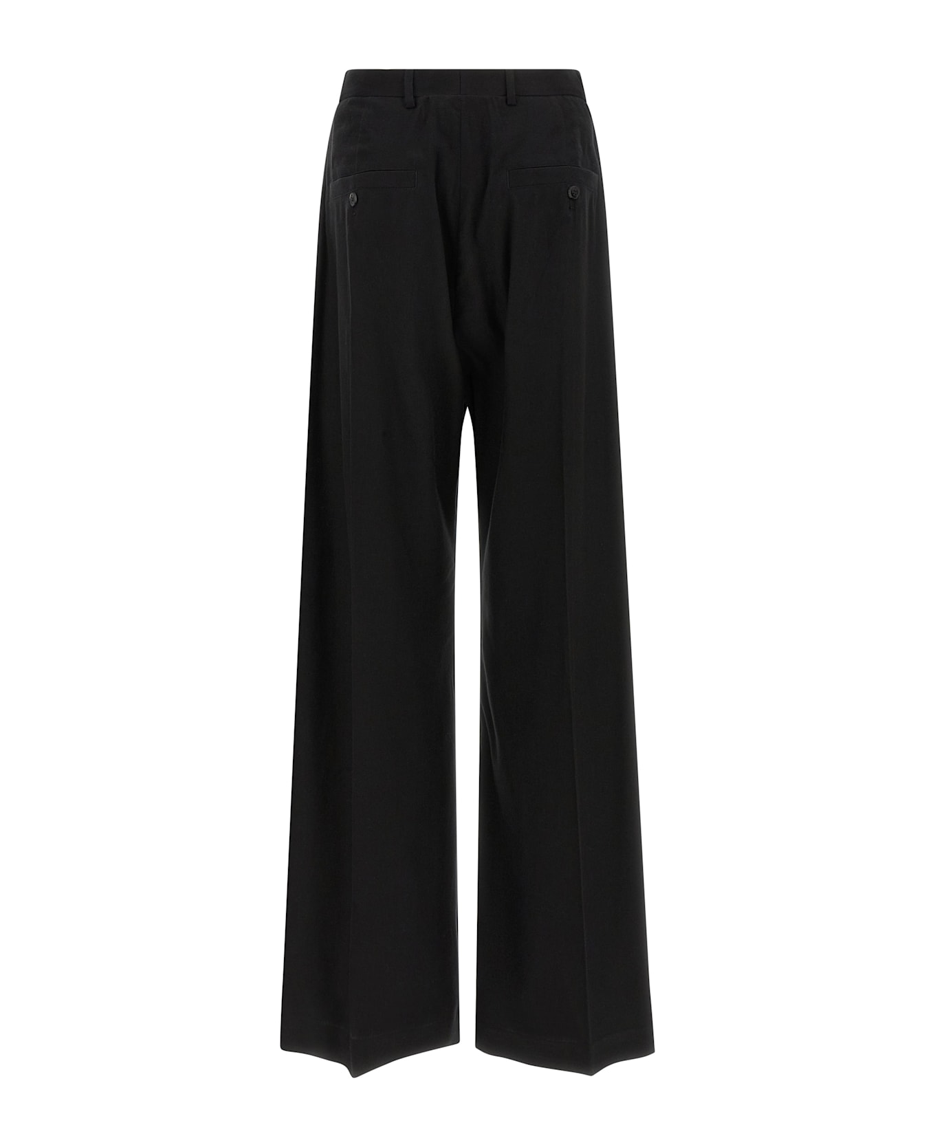 Rick Owens 
tailored Wide Belas
 Pants - Black  